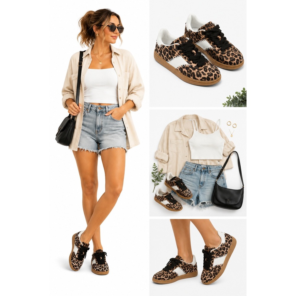 Women's Spencer Sneakers by Universal Thread Dark Brown Size 6.5 New With Tags